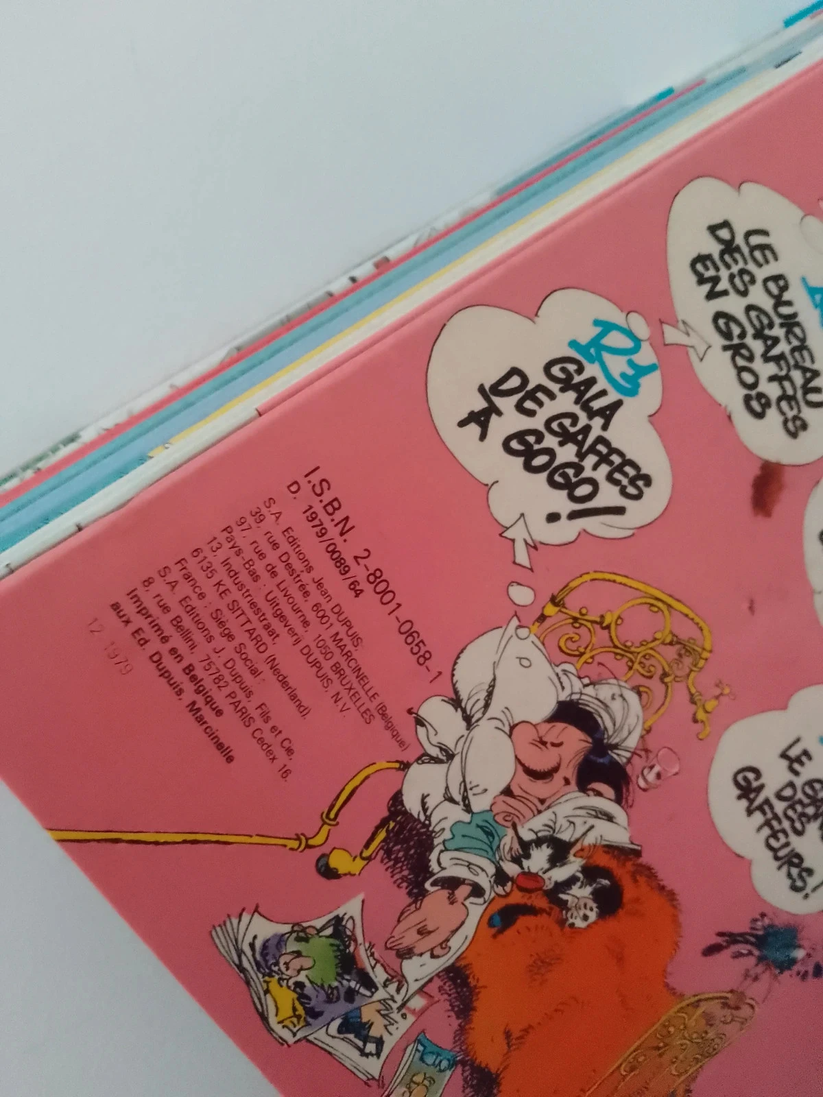 Lote de 10 cómics de Gaston Lagaffe – photo 10